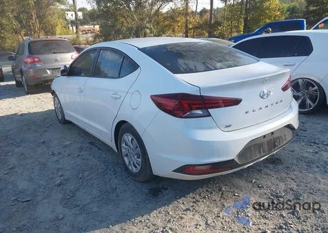 2019 Hyundai Elantra Se z USA, uszkodzony, nr VIN 5NPD74LF3KH429790